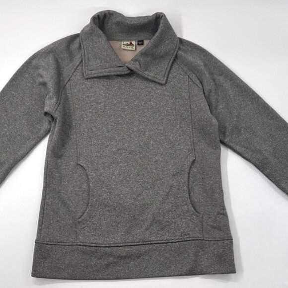 Kavu Pullover Hiking Shirt Womens Small Gray Long Sleeve Running Performance Gym - Picture 6 of 13
